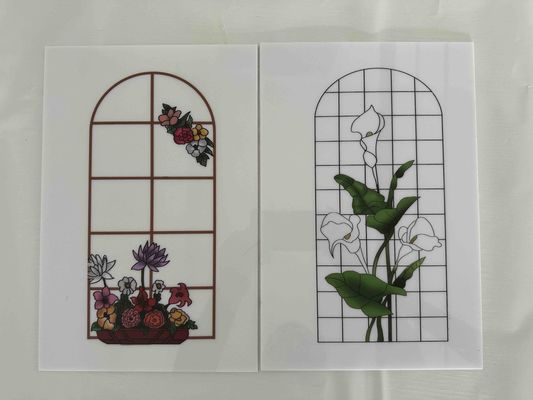 Λευκά φύλλα πολυστυρενίου προσαρμοσμένα για το Μεξικό με χρωματική εκτύπωση Decorada Lámina De Poliestireno που χρησιμοποιούνται σε συσκευασίες και μόνωση