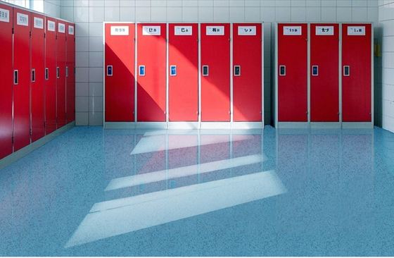 Κίνα εργοστάσιο προμήθεια εποξειδικής χρωματιστής άμμου βαφής για δάπεδο από σκυρόδεμα Νέο υλικό δαπέδου Αυτοεπιπεδούμενη βαφή δαπέδου