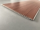 Eco Friendly PVC Wood Plastic Laminate Panels Flat Shape 250 × 8mm × 5.95m