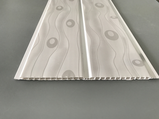 Πολυ εύκολη εγκατάσταση 25cm * 7mm *5.95m επιτροπών τοίχων λειτουργίας αδιάβροχη