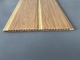 250 × 7 MM × 5.95M PVC Wood Panels Middle Groove Shape Easy Installation