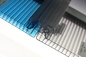 Various Colors Corrugated Polycarbonate Greenhouse Panels Flame Resistance