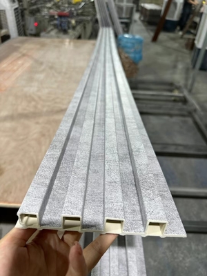Πίνακες ακουστικής πλακέτας από PVC διακοσμητικό πάνελ WPC για τοίχους και οροφές