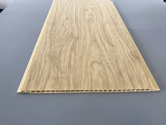 Πάνελ PVC ανθεκτικά στη διάβρωση πάχους 7,5mm για επένδυση οροφής / τοίχου κίτρινο πάνελ οροφής pvc