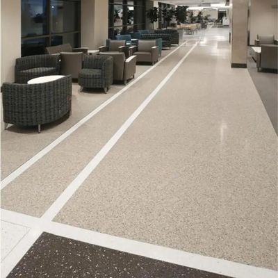 Πλούσιο χρώμα επικάλυψη Epoxy άμμος φθηνό μαρμάρινο αποτέλεσμα πάτωμα Epoxy ρητίνη πάτωμα σπίτι Αυτοεπίπεδο πάτωμα χρώμα χρώμα άμμος καλή επιλογή για το πάτωμα γυμναστήριο