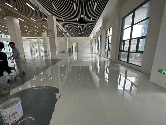 Πλούσιο χρώμα επικάλυψη Epoxy άμμος φθηνό μαρμάρινο αποτέλεσμα πάτωμα Epoxy ρητίνη πάτωμα σπίτι Αυτοεπίπεδο πάτωμα χρώμα χρώμα άμμος καλή επιλογή για το πάτωμα γυμναστήριο