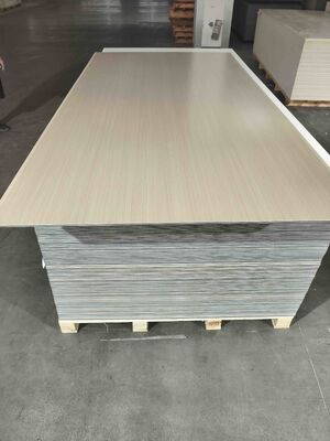 8mm 4ft * 8ft ξύλινο μεγάλο πίνακα τοίχου PVC για εσωτερικό τοίχο διακοσμητικό χαλύβδινο φύλλο άνθρακα