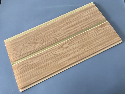 250 × 7 ΚΚ × 5.95M PVC ξύλινη εύκολη εγκατάσταση μορφής αυλακιού επιτροπών μέση