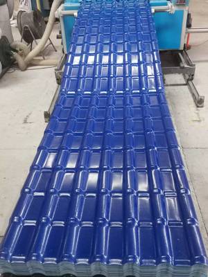 Ελαφρύ υλικό στέγης PVC 2mm πάχους Ισπανικού τύπου για οικιακές στέγες για κατασκευές